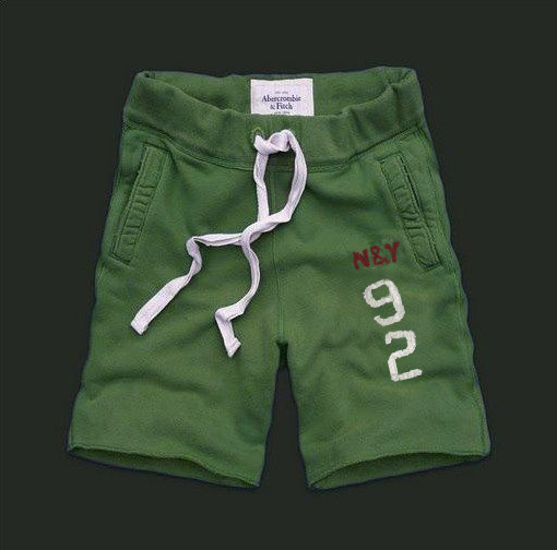 Abercrombie Fitch Hombres Vellón Patalón Corto AF7778